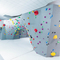 A parede de escalada interna multicolorido para os adultos ISO9001 ajustável aprovou
