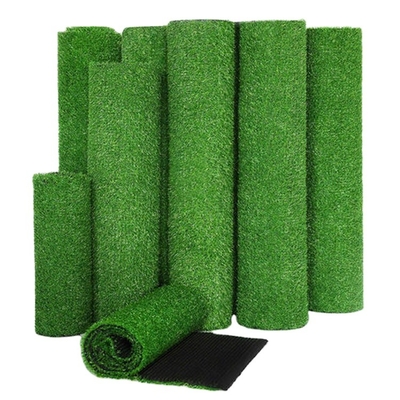 GV escuro - PE artificial PP da esteira verde 4*25m do assoalho da grama de verde do alto densidade
